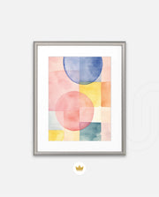 Pastel Circle Grid