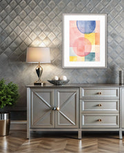 Pastel Circle Grid