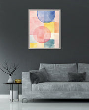 Pastel Circle Grid