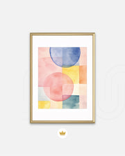 Pastel Circle Grid