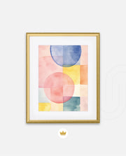 Pastel Circle Grid