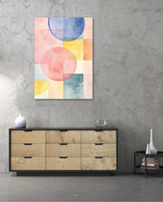 Pastel Circle Grid