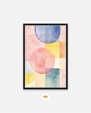 Pastel Circle Grid