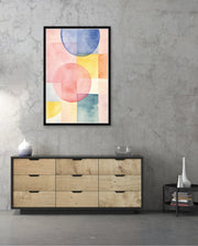Pastel Circle Grid
