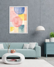 Pastel Circle Grid