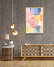 Pastel Circle Grid