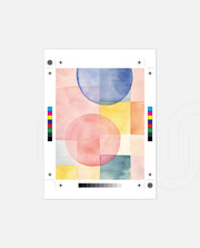Pastel Circle Grid