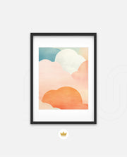 Pastel Cloud Layers