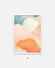 Pastel Cloud Layers