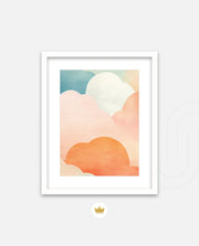 Pastel Cloud Layers
