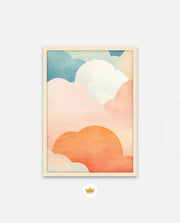 Pastel Cloud Layers