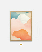 Pastel Cloud Layers