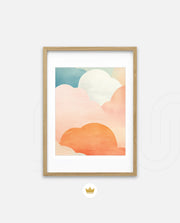 Pastel Cloud Layers