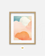 Pastel Cloud Layers