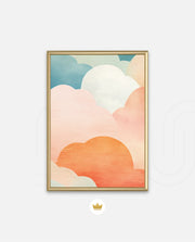 Pastel Cloud Layers
