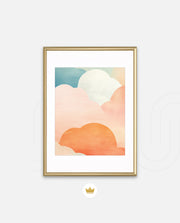 Pastel Cloud Layers