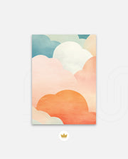 Pastel Cloud Layers