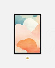 Pastel Cloud Layers
