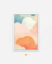 Pastel Cloud Layers