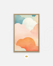 Pastel Cloud Layers