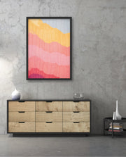 Textured Wave Stripes