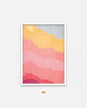 Textured Wave Stripes