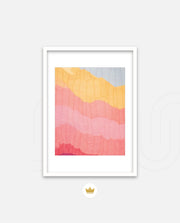 Textured Wave Stripes