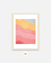 Textured Wave Stripes