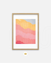 Textured Wave Stripes