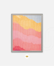 Textured Wave Stripes