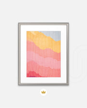 Textured Wave Stripes