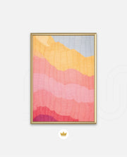 Textured Wave Stripes
