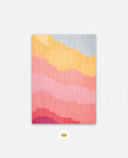 Textured Wave Stripes