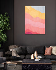 Textured Wave Stripes
