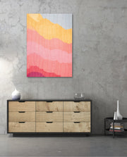 Textured Wave Stripes