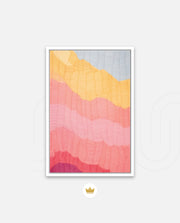 Textured Wave Stripes