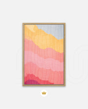 Textured Wave Stripes