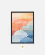 Pastel Sunset Stack