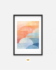 Pastel Sunset Stack