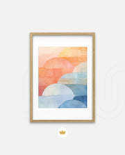 Pastel Sunset Stack
