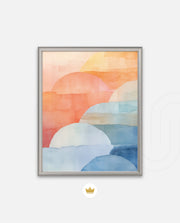Pastel Sunset Stack