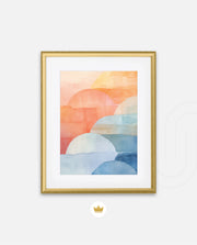 Pastel Sunset Stack