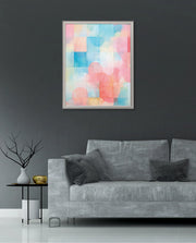Pastel Watercolor Grid