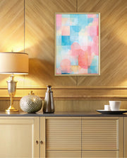 Pastel Watercolor Grid