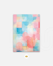 Pastel Watercolor Grid