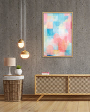 Pastel Watercolor Grid