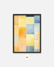 Warm Cool Watercolor Blocks