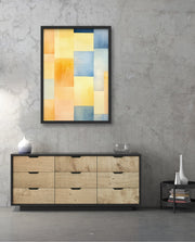 Warm Cool Watercolor Blocks