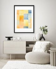 Warm Cool Watercolor Blocks
