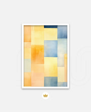 Warm Cool Watercolor Blocks
